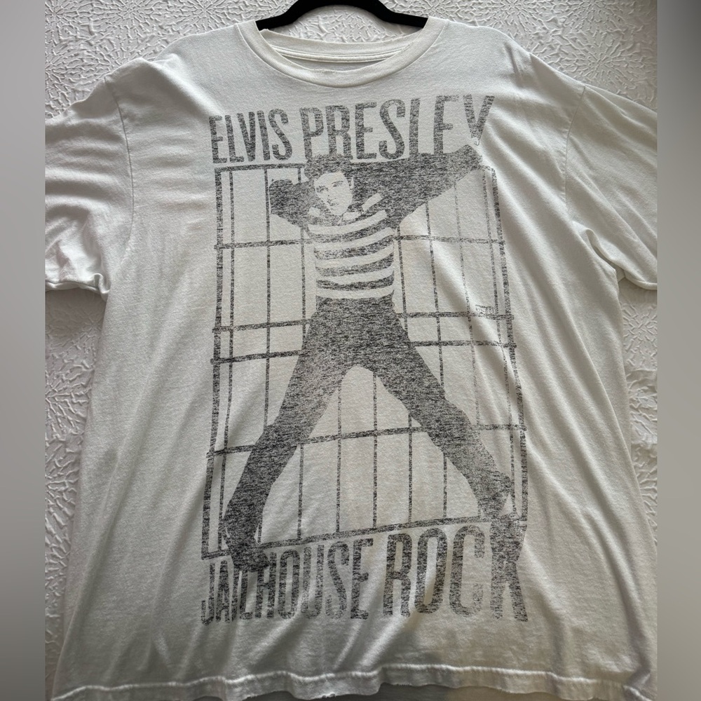 Altar'd State White Elvis Presley Graphic Tee